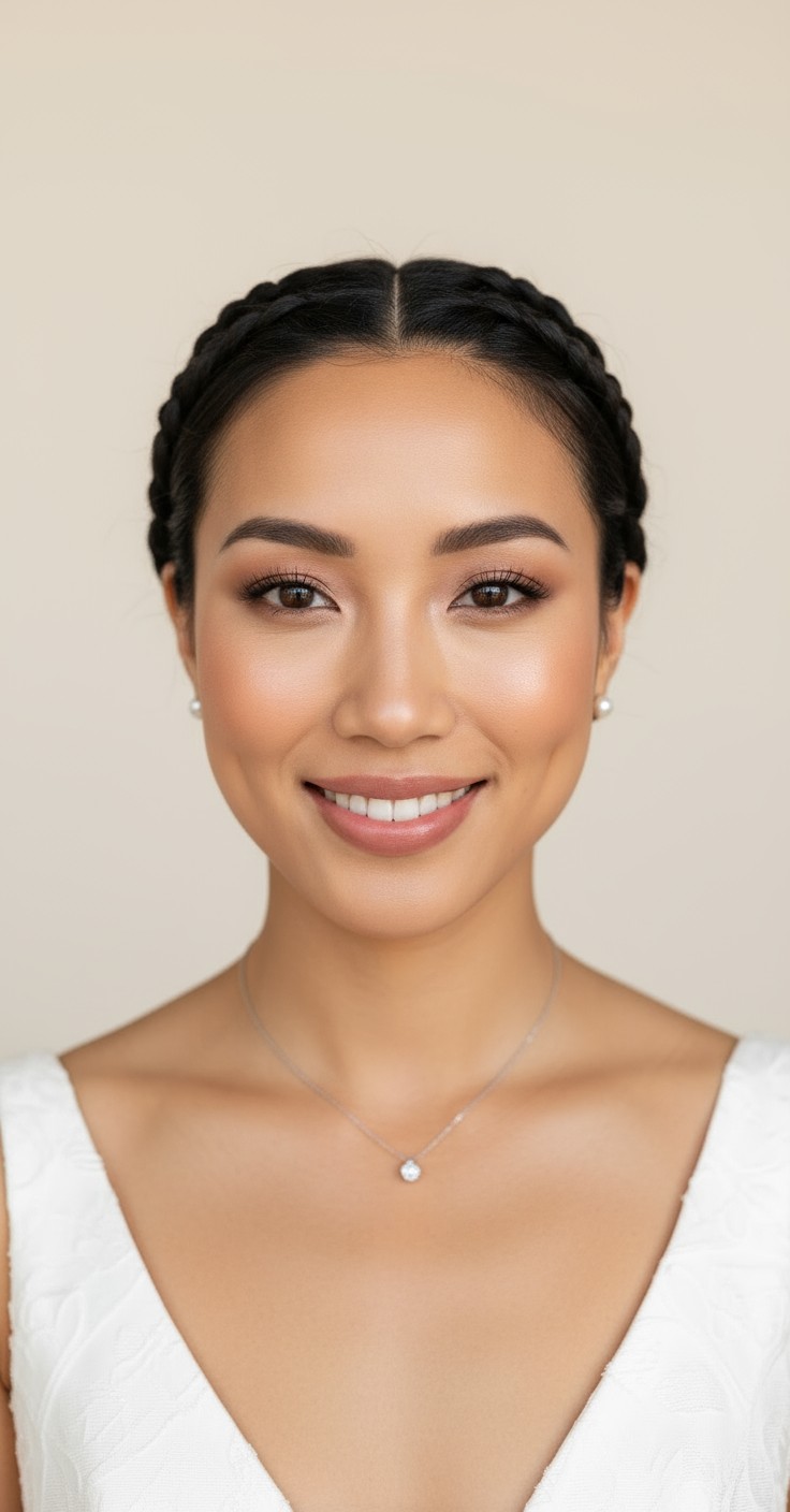 After Medium Large Knotless Braids